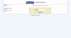 Desktop Screenshot of brokers.delallo.com